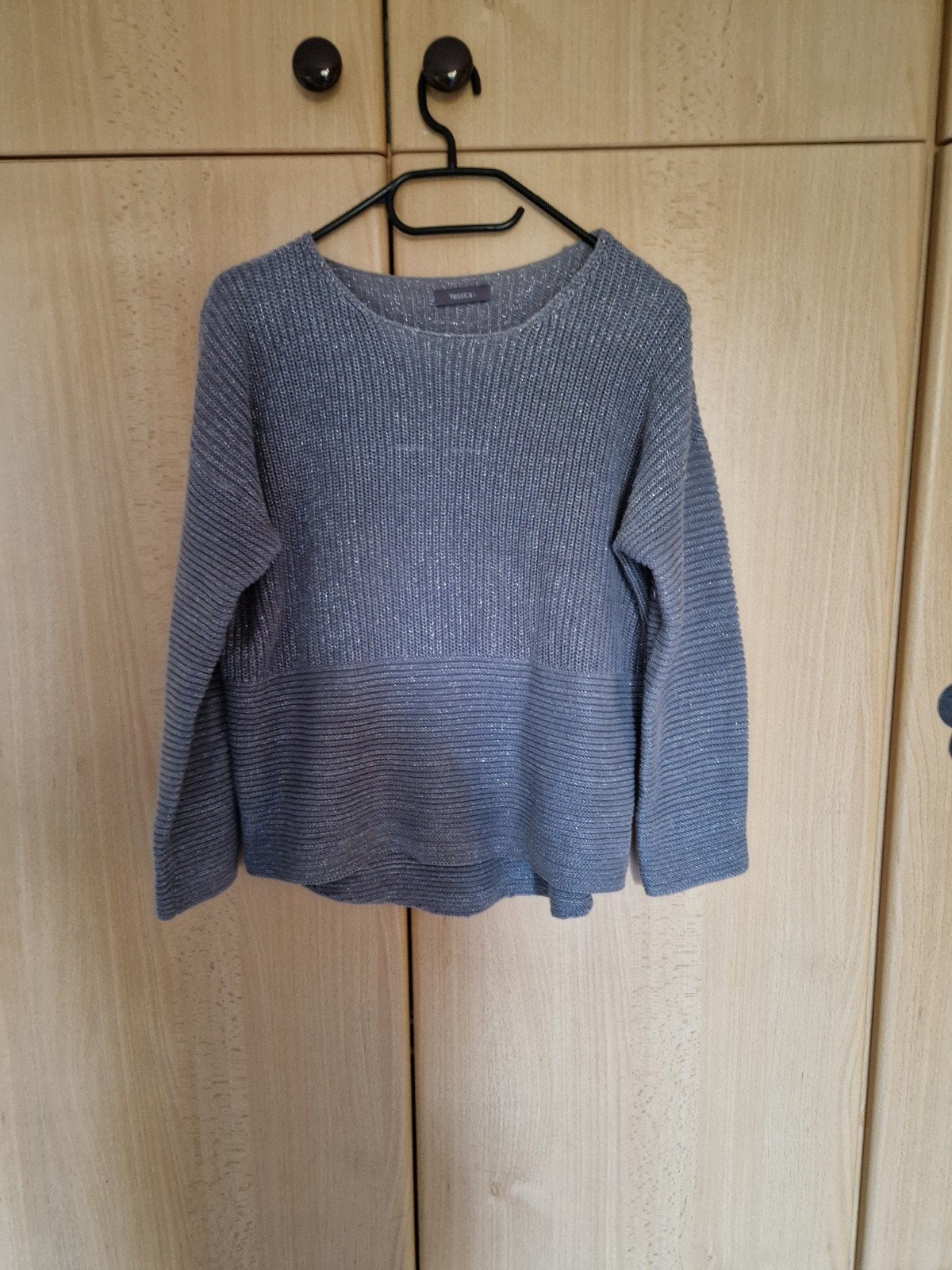 grijze trui, Kleding | Dames, Topjes, Jessica, Ophalen of Verzenden, Lange mouw, Maat 36 (S)