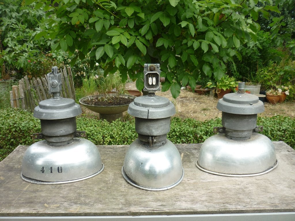 lampen industrieel vintage tram, Huis en Inrichting, Lampen | Hanglampen, Ophalen, Gebruikt, Metaal