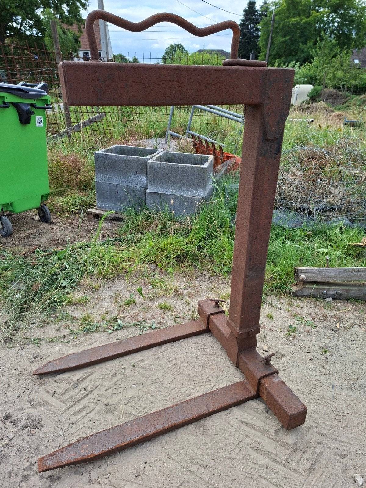Verstelbare pallethaak 2000kg, Doe-het-zelf en Bouw, Lieren en Takels, Ophalen