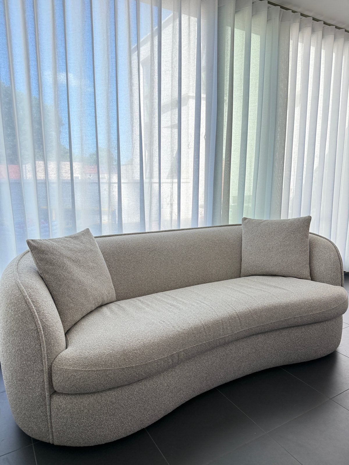 Bank te koop, 150 cm ou plus, Comme neuf, Enlèvement, Modern