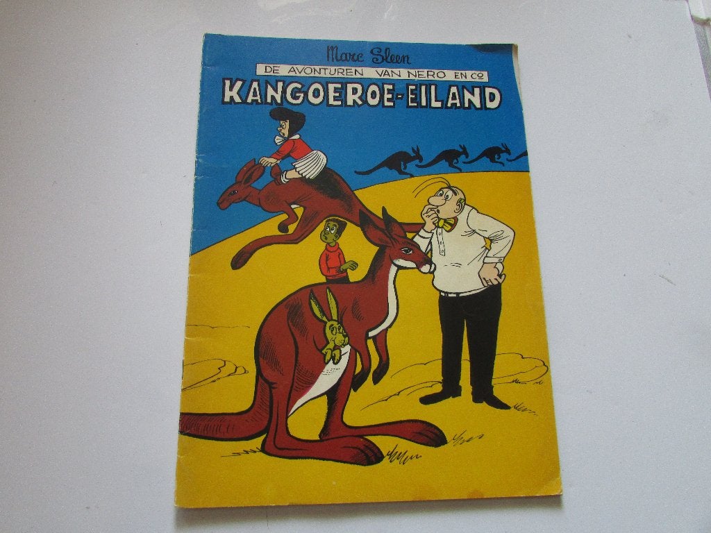 NERO : KANGOEROE - EILAND, Gelezen, Marc Sleen, Eén stripboek, Ophalen of Verzenden