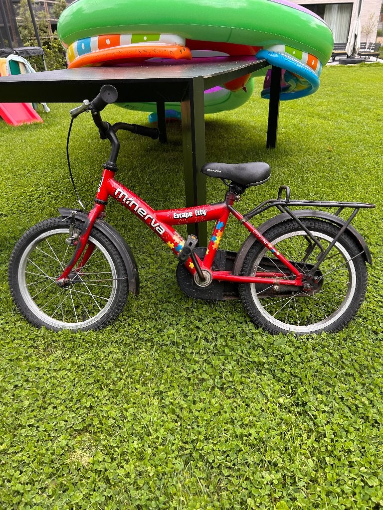 Vélo pour enfants 16 pouces, Vélos & Vélomoteurs, Vélos | Vélos pour enfant, Frein sur jante, 16 à 20 pouces, Minerva, Enlèvement
