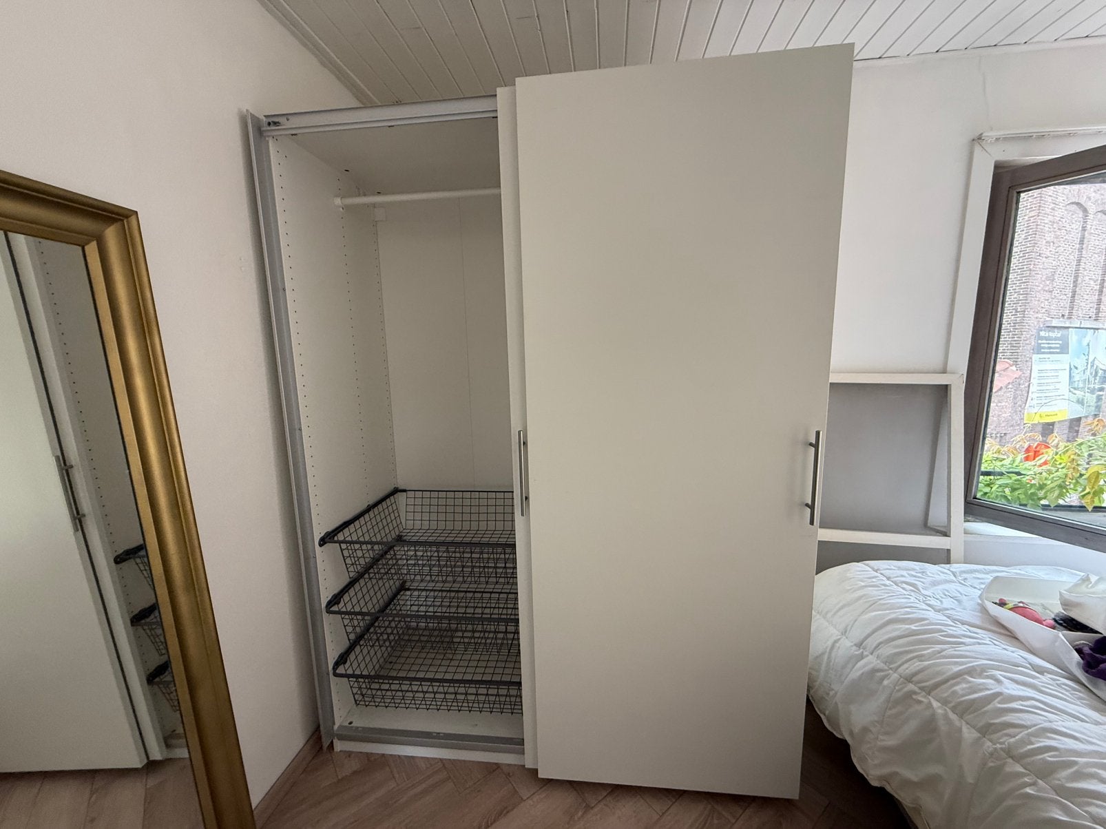 Ikea kleerkast PAX, Huis en Inrichting, Ophalen, Gebruikt, Met deur(en), 150 tot 200 cm
