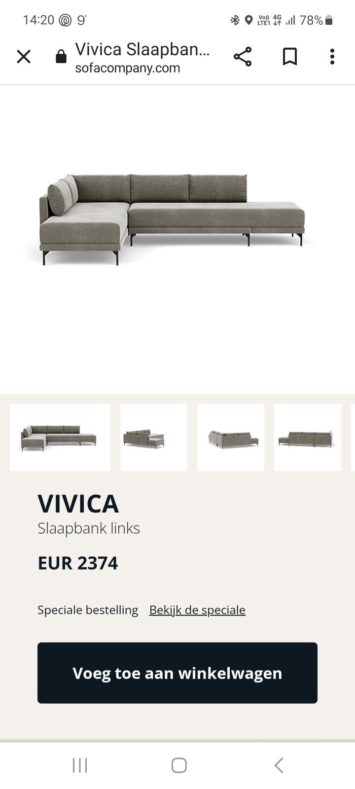 Zetelbed Sofa Company, Huis en Inrichting, Ophalen, Zo goed als nieuw