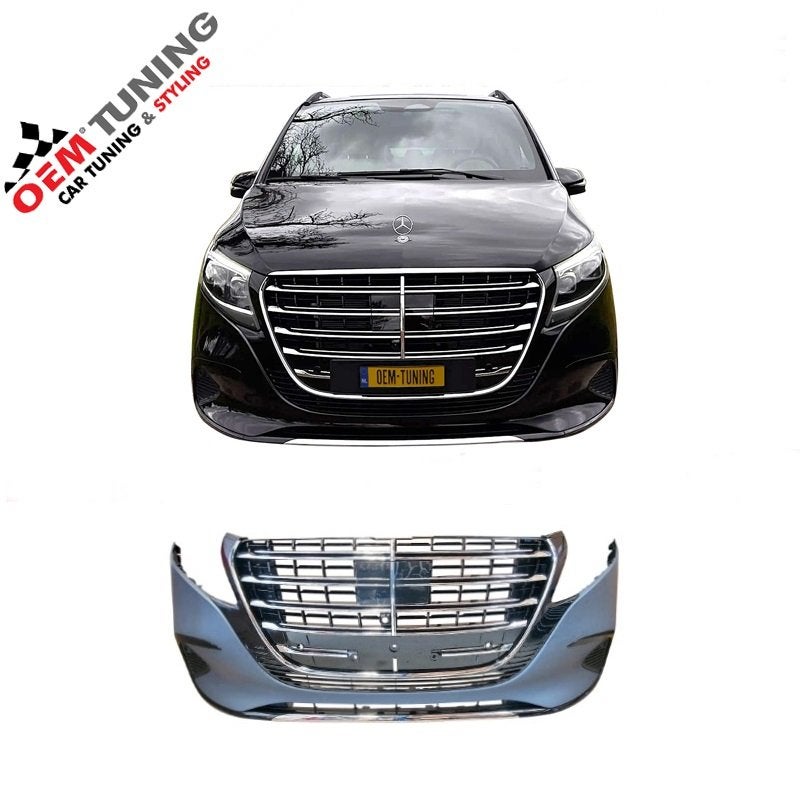 Voorbumper w448 model geschikt voor V-Klasse/VITO | 24-28 |, Auto-onderdelen, Voor, Mercedes-Benz, Nieuw, Ophalen of Verzenden