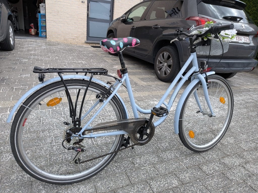 Meisjesfiets merk prestige 26 inch, Vélos & Vélomoteurs, 26 pouces ou plus, Enlèvement, Prestige, Utilisé