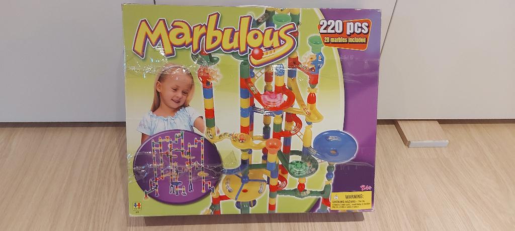 Knikkerbaan Marbulous, Kinderen en Baby's, Speelgoed | Bouwstenen, Ophalen, Zo goed als nieuw, Overige merken