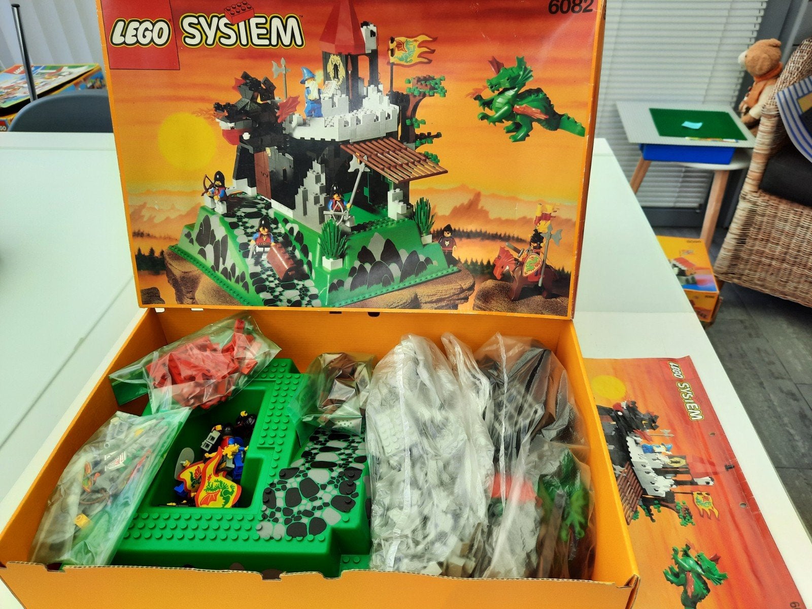 Lego  Drakenkasteel, Ophalen, Gebruikt, Lego, Castle