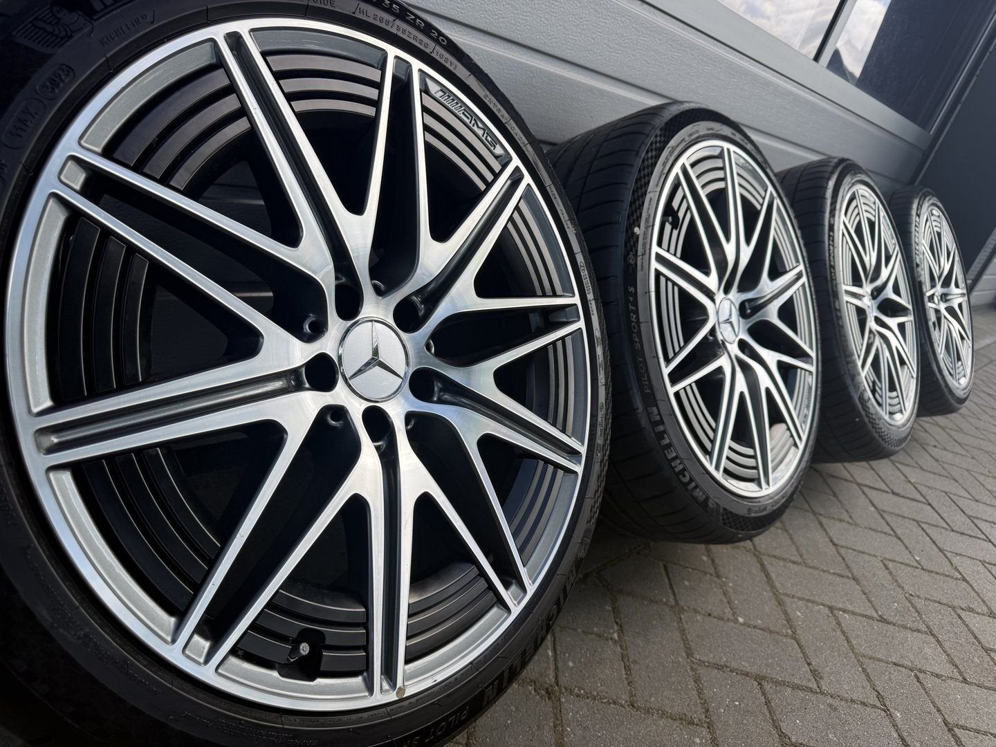 20" Mercedes AMG C klasse C63S C63 S206 W206 velgen banden, Auto-onderdelen, Banden en Velgen, Gebruikt, -, 265 mm, -