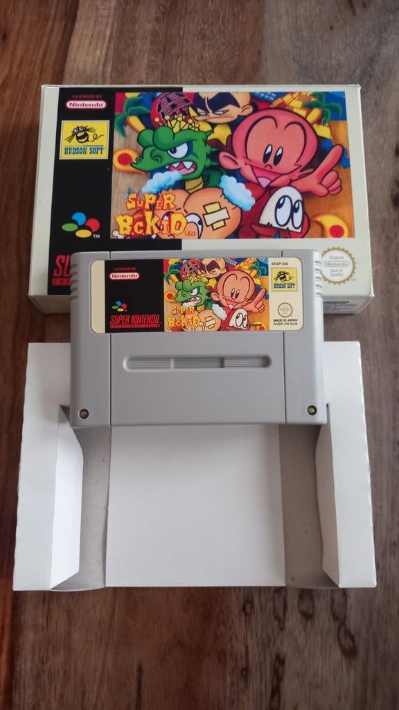 Super BC Kid PC Kid Snes Super Nintendo Genjin Super Famicom, Ophalen of Verzenden