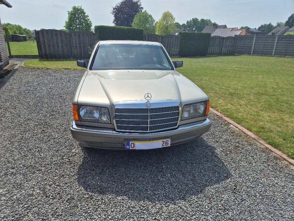 Mercedes S 260SE, Auto's, Mercedes-Benz, Particulier, S-Klasse, ABS, Benzine, Berline, 4 deurs, Handgeschakeld, Beige, Bruin, Stof