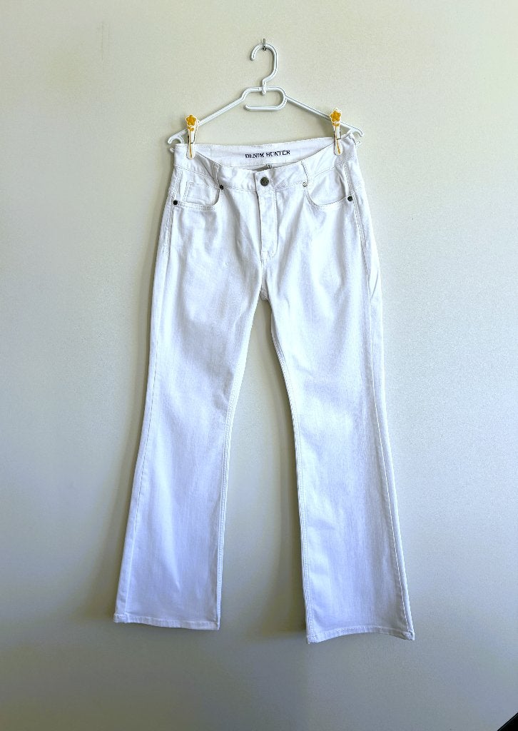 Denim Hunter DH Aldo – witte bootcut jeans – 40, Vêtements | Femmes, Jeans, Comme neuf, W30 - W32 (confection 38/40), Blanc, Denim Hunter