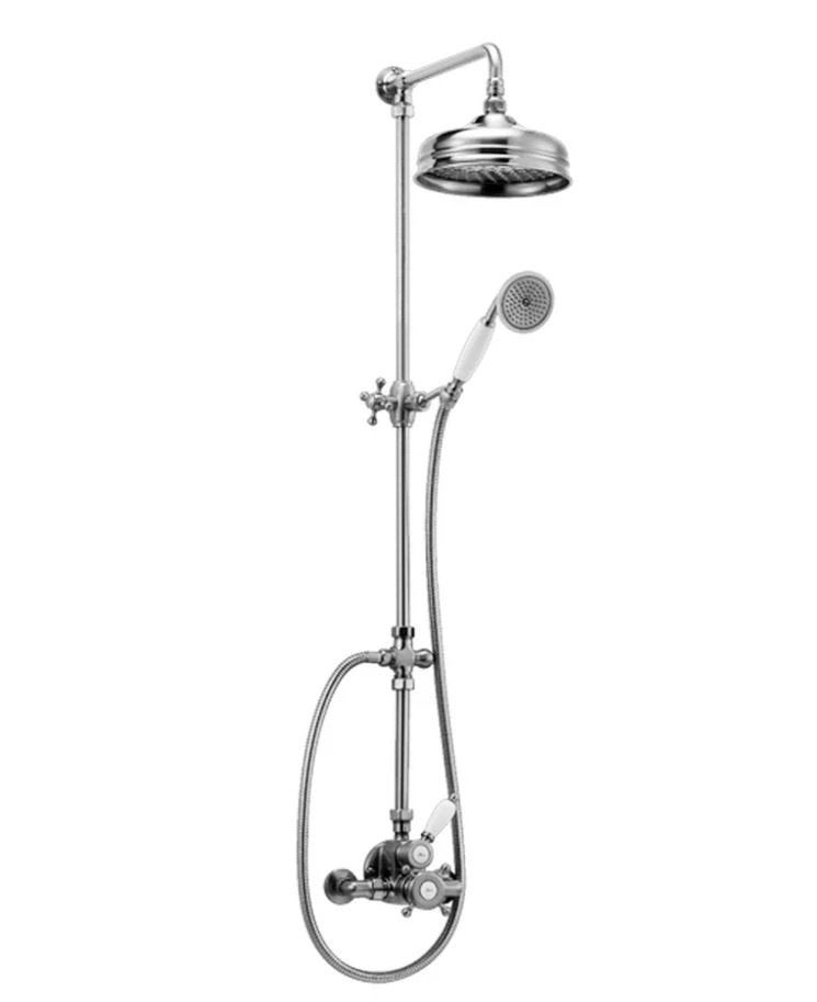 Set de douche thermostatique Huber Victorian, Bricolage & Construction, Sanitaire, Neuf, Douche, Inox, Enlèvement