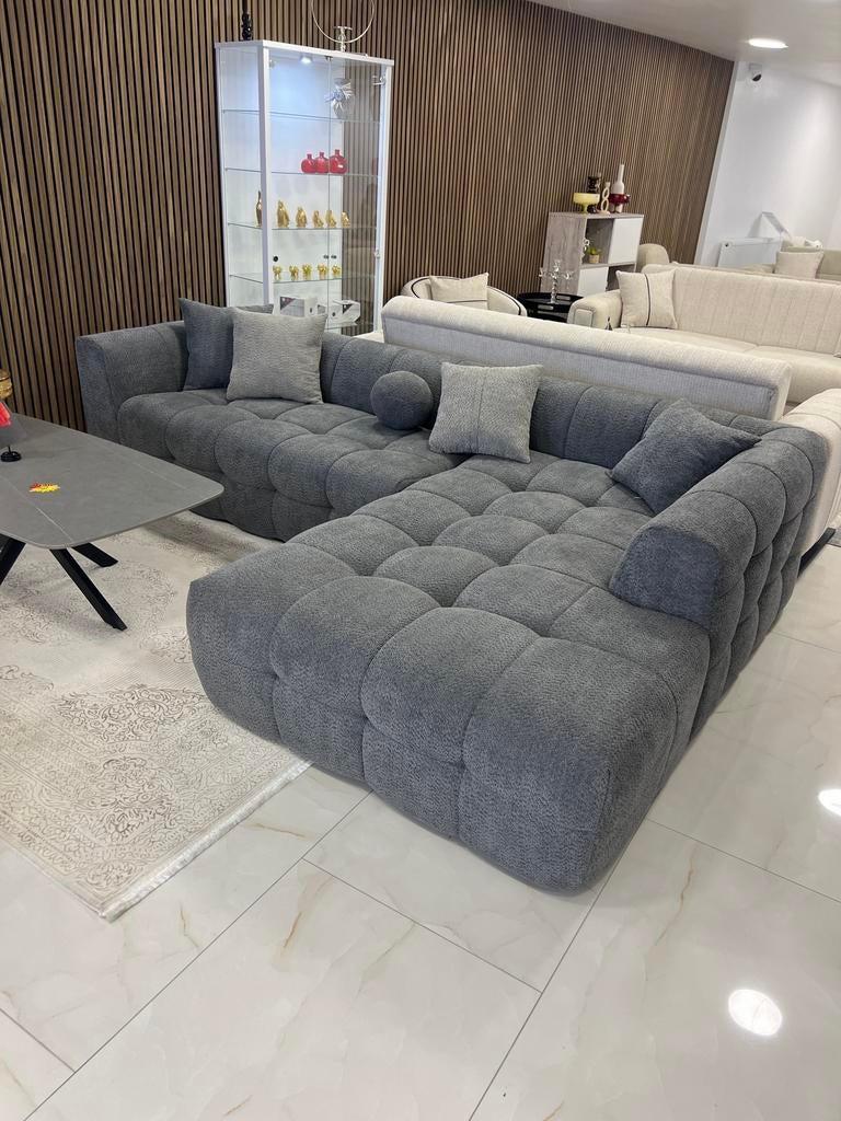 Sièges d'angle, Maison & Meubles, Canapés | Sofas & Chaises Longues, Neuf, Tissus, Enlèvement ou Envoi