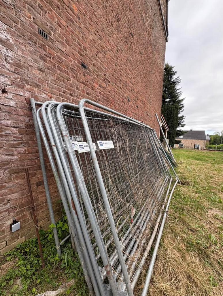 Grille de chantier sans plot (11x), Enlèvement, Utilisé