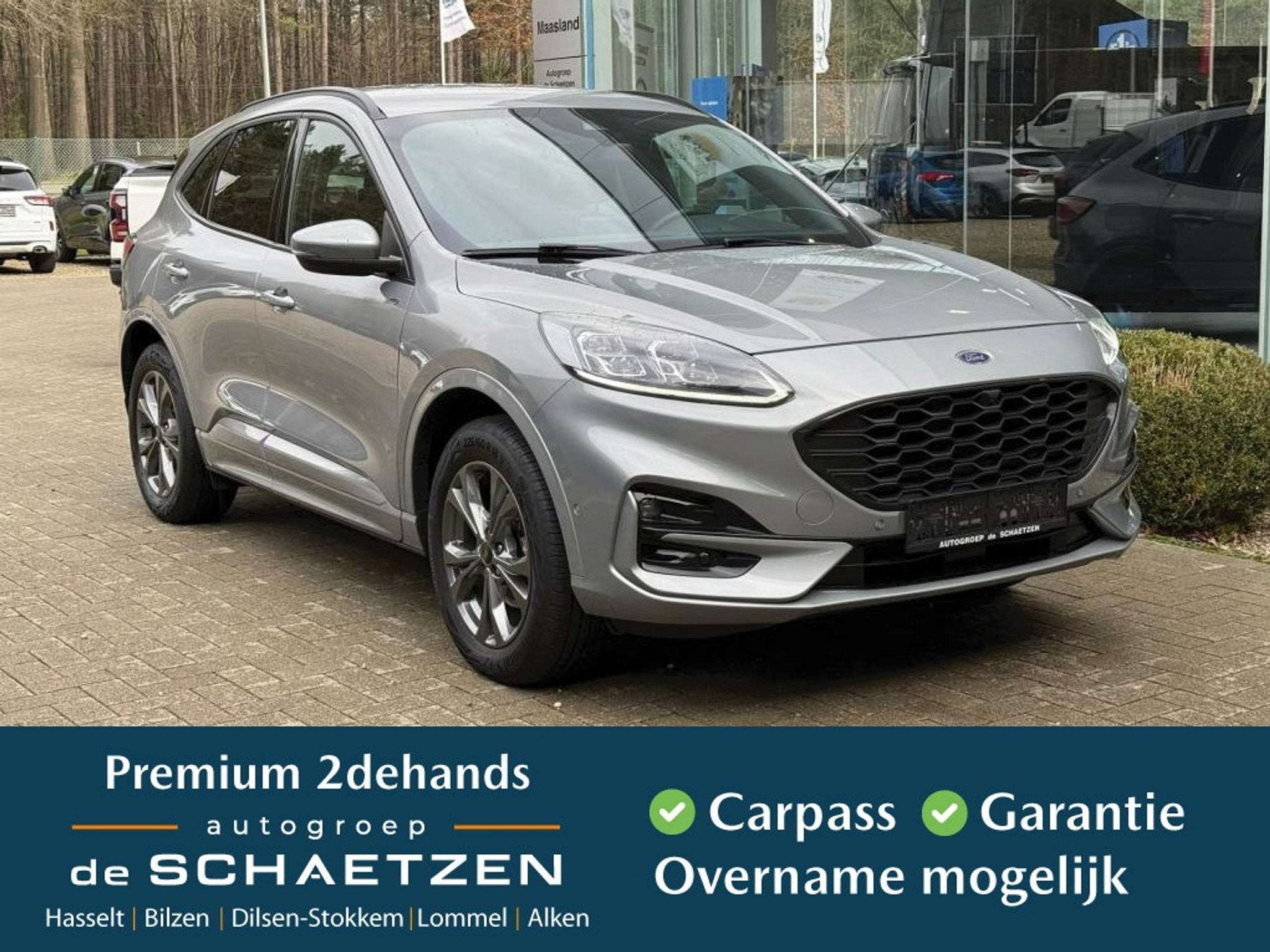 Ford Kuga ST-Line X PHEV AUT (année de construction 2023), Autos, 1773 kg, Argent ou Gris, Achat, Euro 6