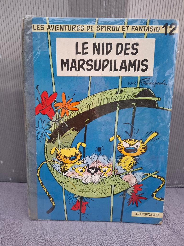 SPIROU NID DES MARSUPILAMIS DB EO BELGE 1960 FRANQUIN DUPUIS, Boeken, Stripverhalen, Eén stripboek, Franquin, Ophalen, Gelezen