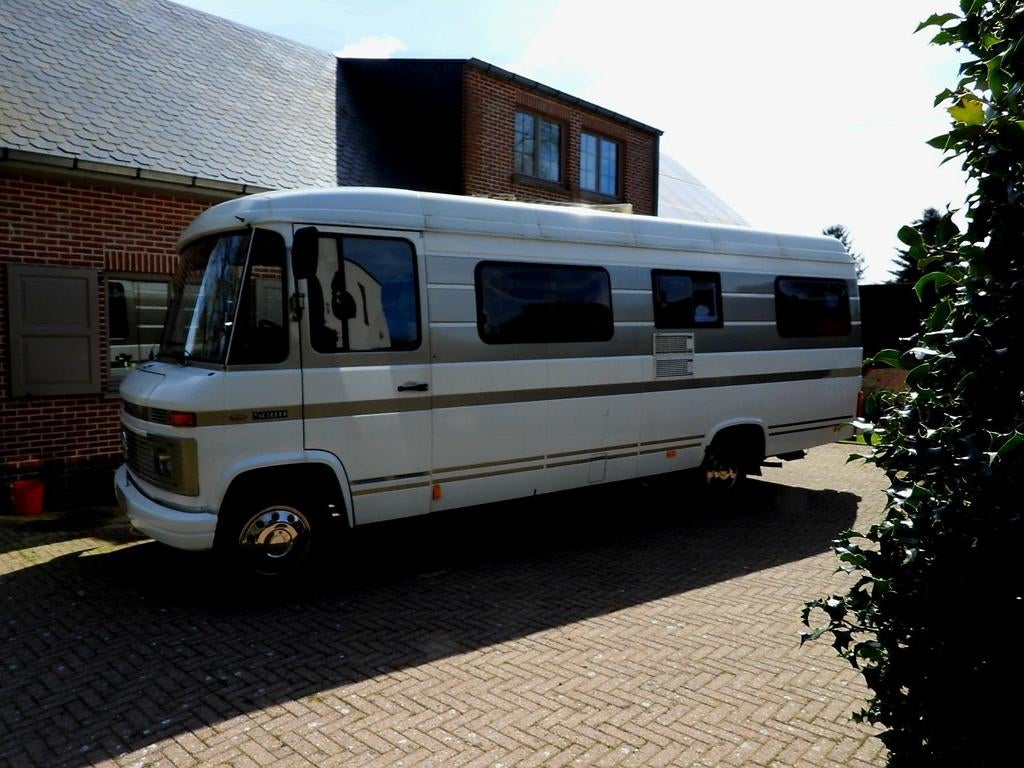 Mercedes 508D 1983 camper 141 250km te koop, Particulier, Boiler, Mercedes