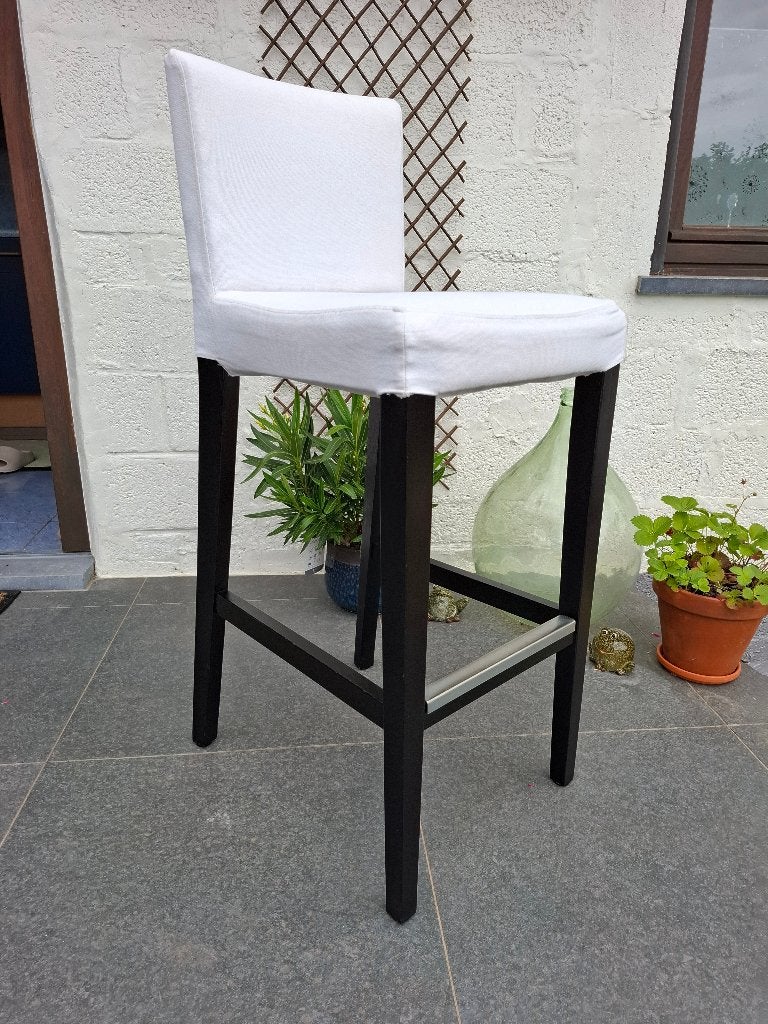 Chaise de bar Henriksdal ikea, 1 tabouret, Avec repose-pieds, Comme neuf, Enlèvement