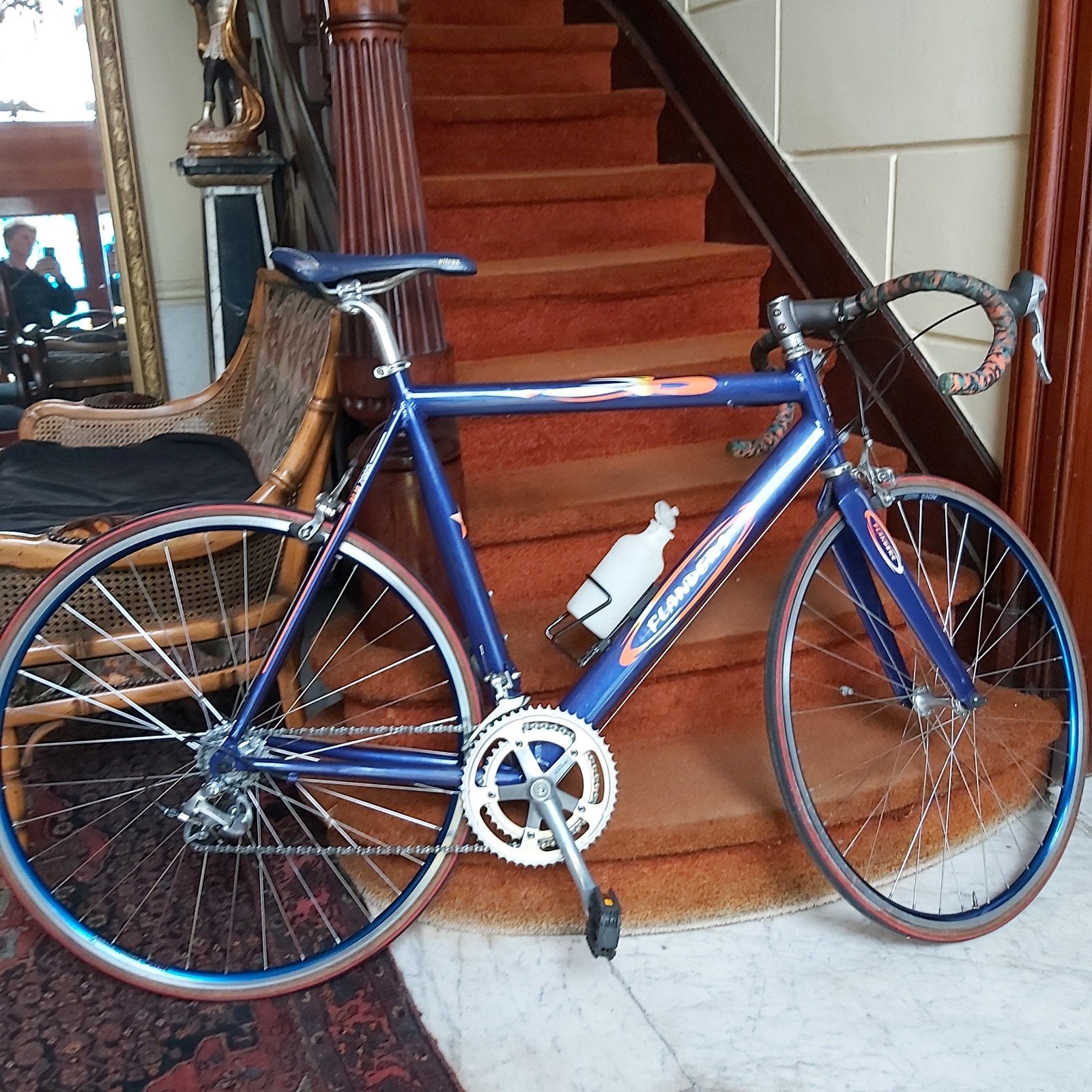 Flanders aluminium koersfiets, Fietsen en Brommers, Ophalen