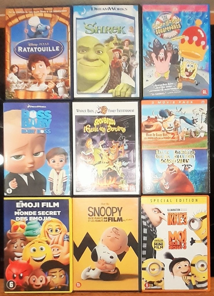 FOREST: Lot des bandes animés DVD pour enfants, Cd's en Dvd's, Dvd's | Tekenfilms en Animatie, Gebruikt, Frans, Frans, Ophalen of Verzenden
