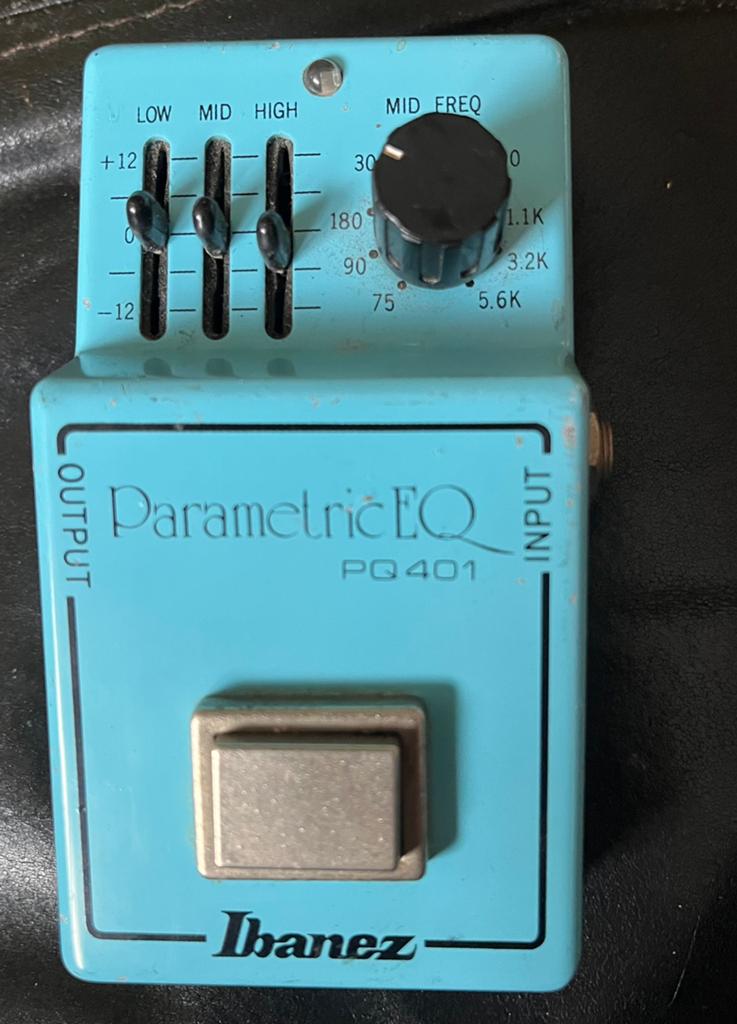 Rare égaliseur IBANEZ PQ401 (1980), Enlèvement ou Envoi, Utilisé, Equalizer ou Égaliseur