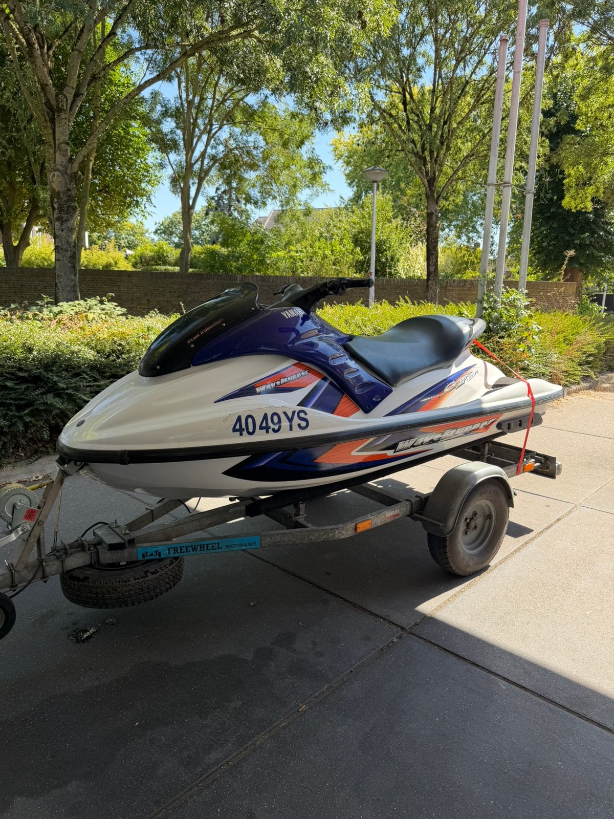 Yamaha Waverunner 1300cc 2 takt 2007 incl trailer. 107 uur, Ophalen of Verzenden, Gebruikt, Benzine, 120 tot 200 pk