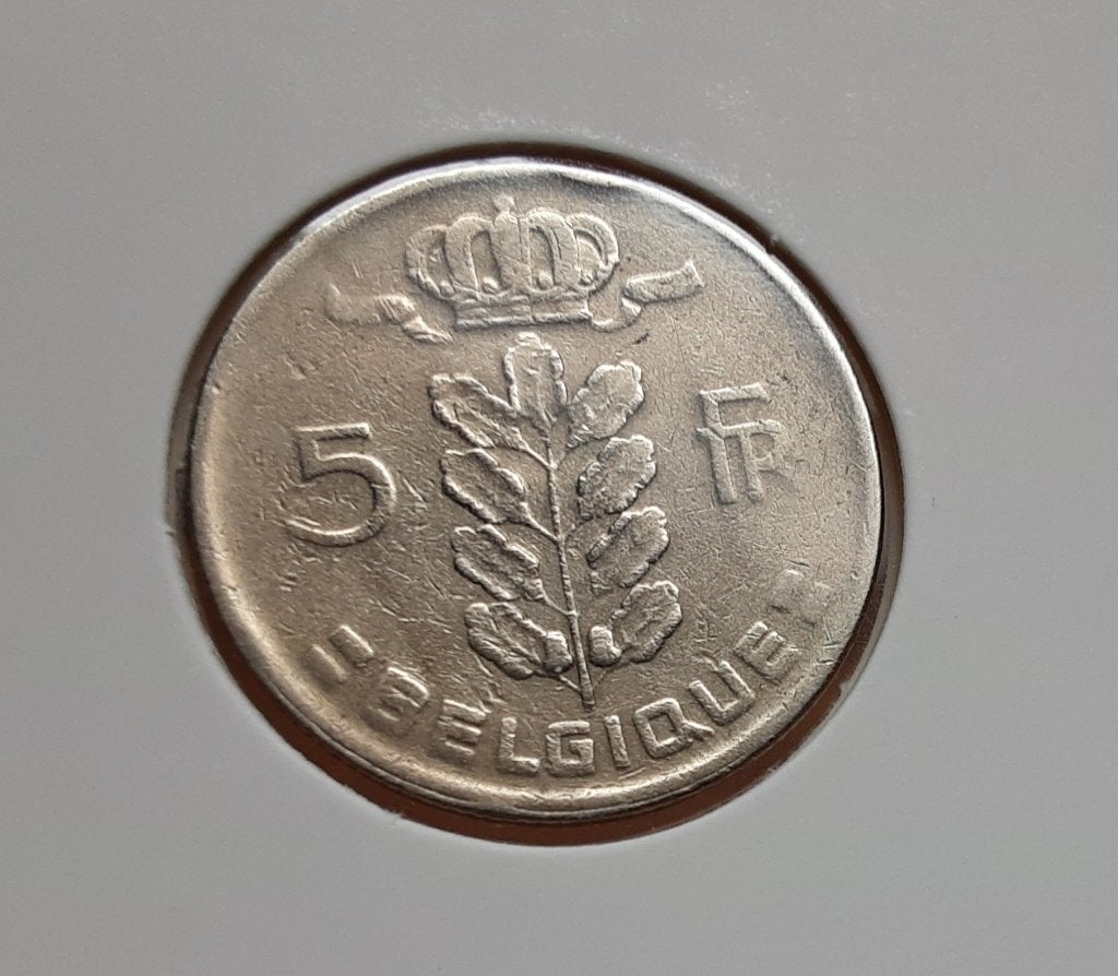 België – 5 frank – 1962 fr. (Ref 083)., Ophalen of Verzenden, Metaal, Losse munt