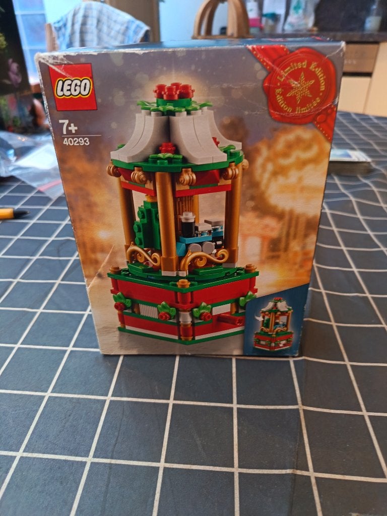 Lego caroussel 40293, Inclusief instructies, Lego, Ophalen of Verzenden, Zo goed als nieuw
