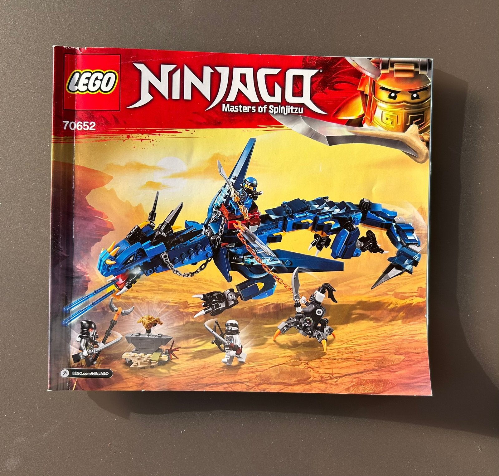 Lego Ninjago Draak, Lego, Ophalen of Verzenden, Zo goed als nieuw, Compleet