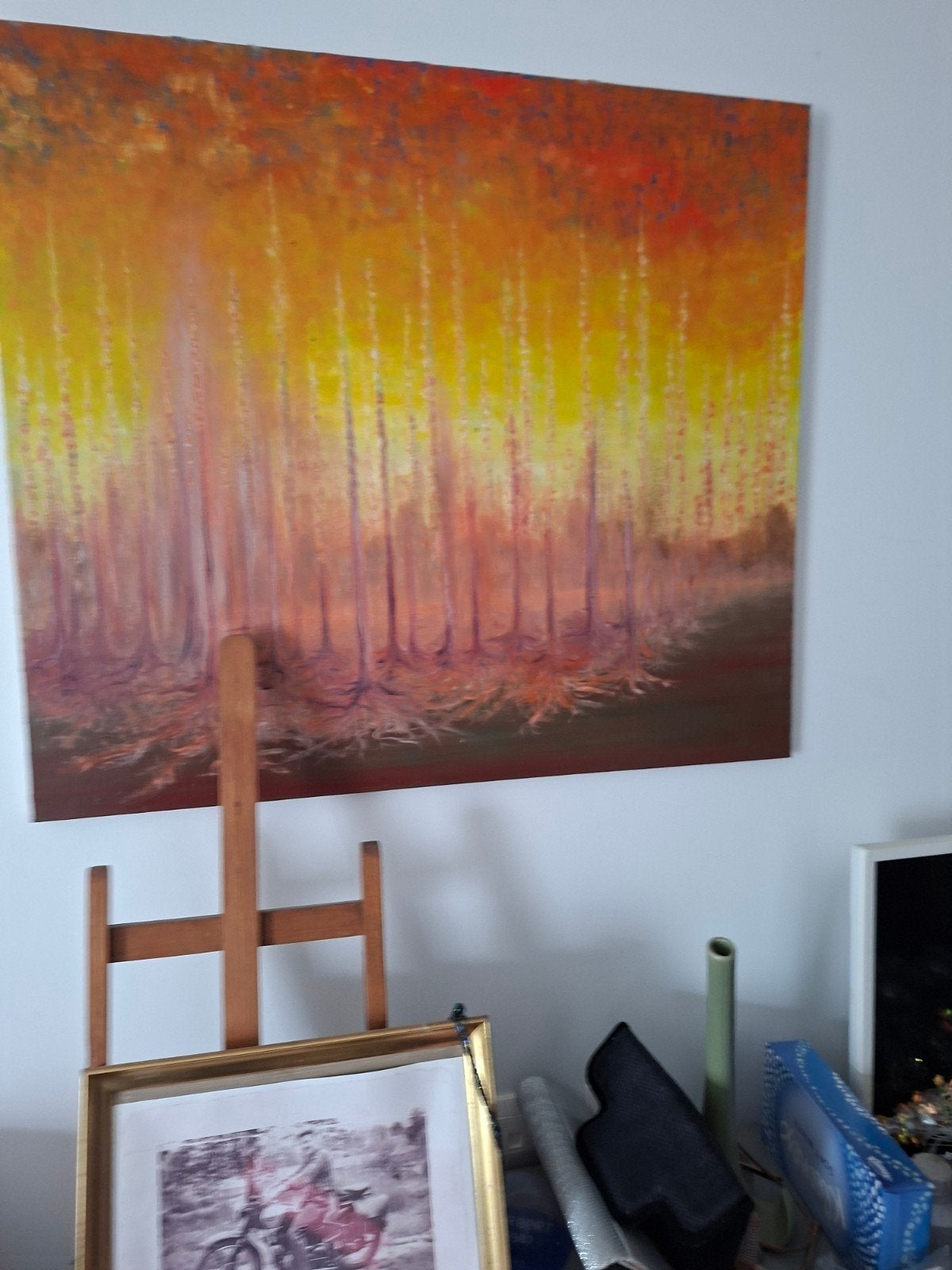Tableau fait par un peintre belge, Antiquités & Art, Enlèvement