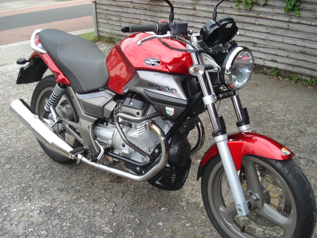moto guzzi breva 750ie in topstaat, Permis Moto A, 750 cm³, Occasion, Plus de 35 kW