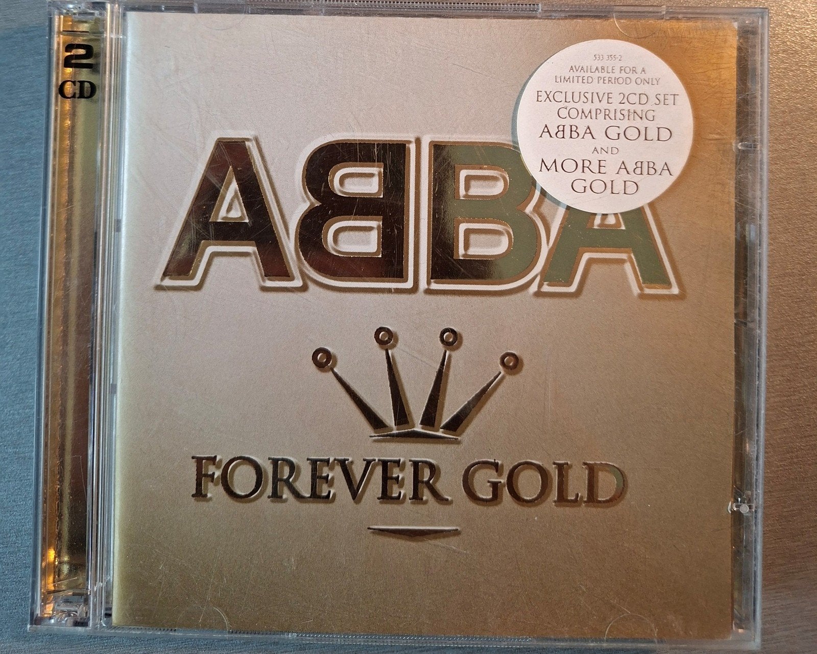 2cd. Abba. Forever Gold (Limited edition)., Cd's en Dvd's, Ophalen of Verzenden, Gebruikt