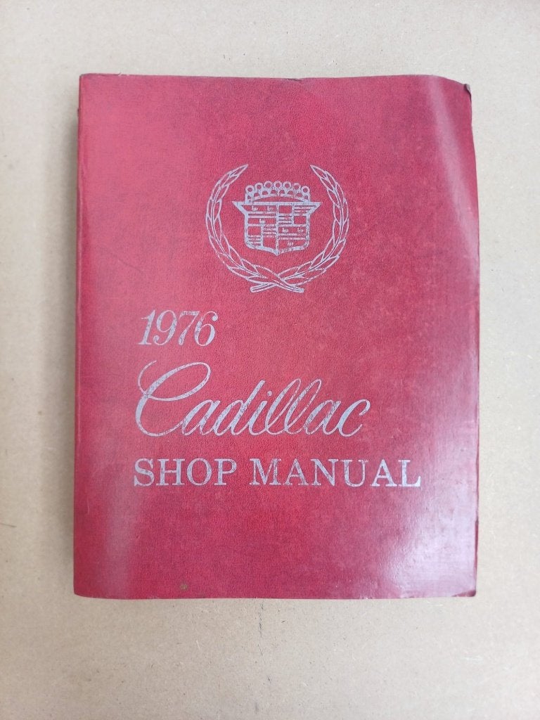 1976 Cadillac Shop manual, Ophalen of Verzenden