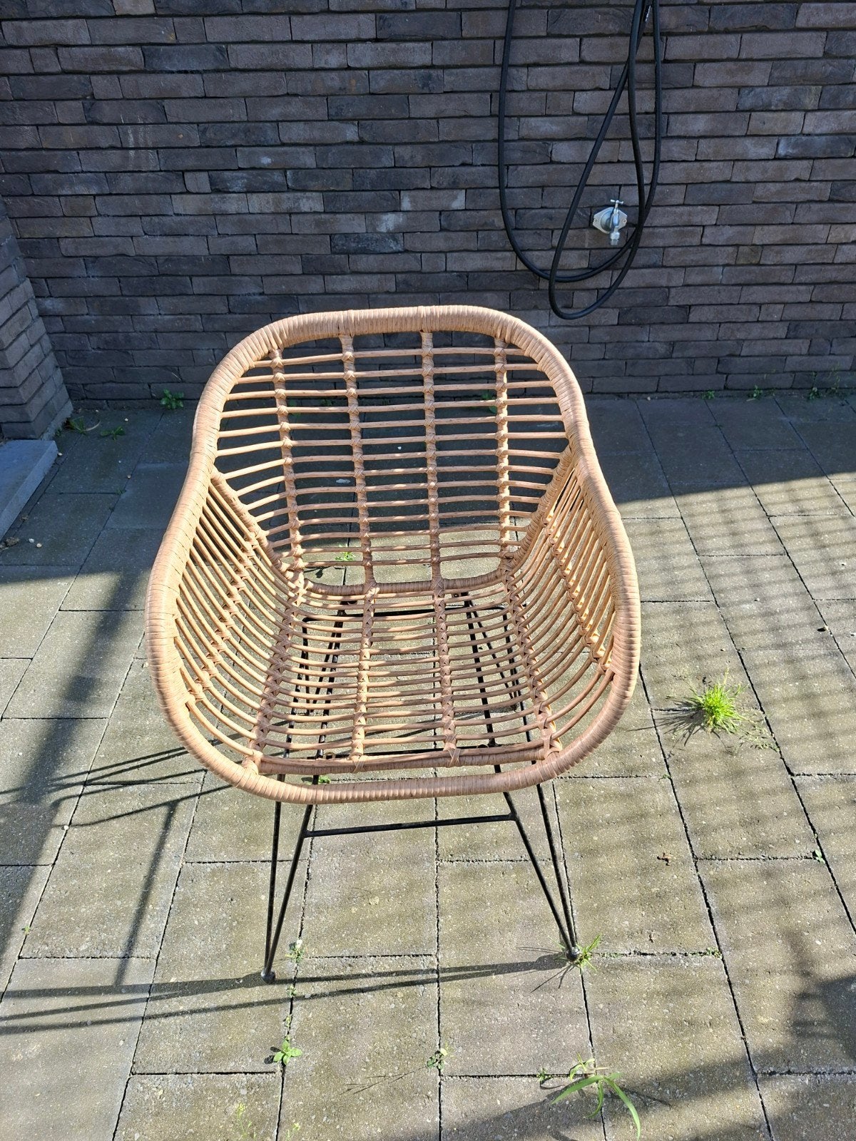 6 tuinstoelen te koop, Ophalen