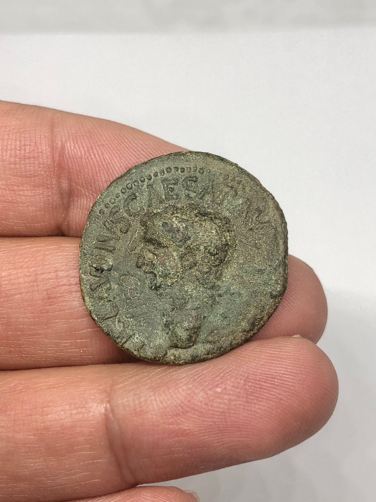 Romeinse munt, Claudius, Ace, 41-50 AD, Rome, Postzegels en Munten, Verzenden, Italië, Losse munt