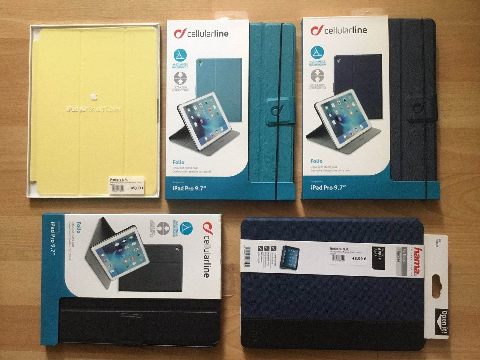 Apple iPad hoesjes - nieuw, Ophalen of Verzenden, Nieuw, Bescherming voor- en achterkant