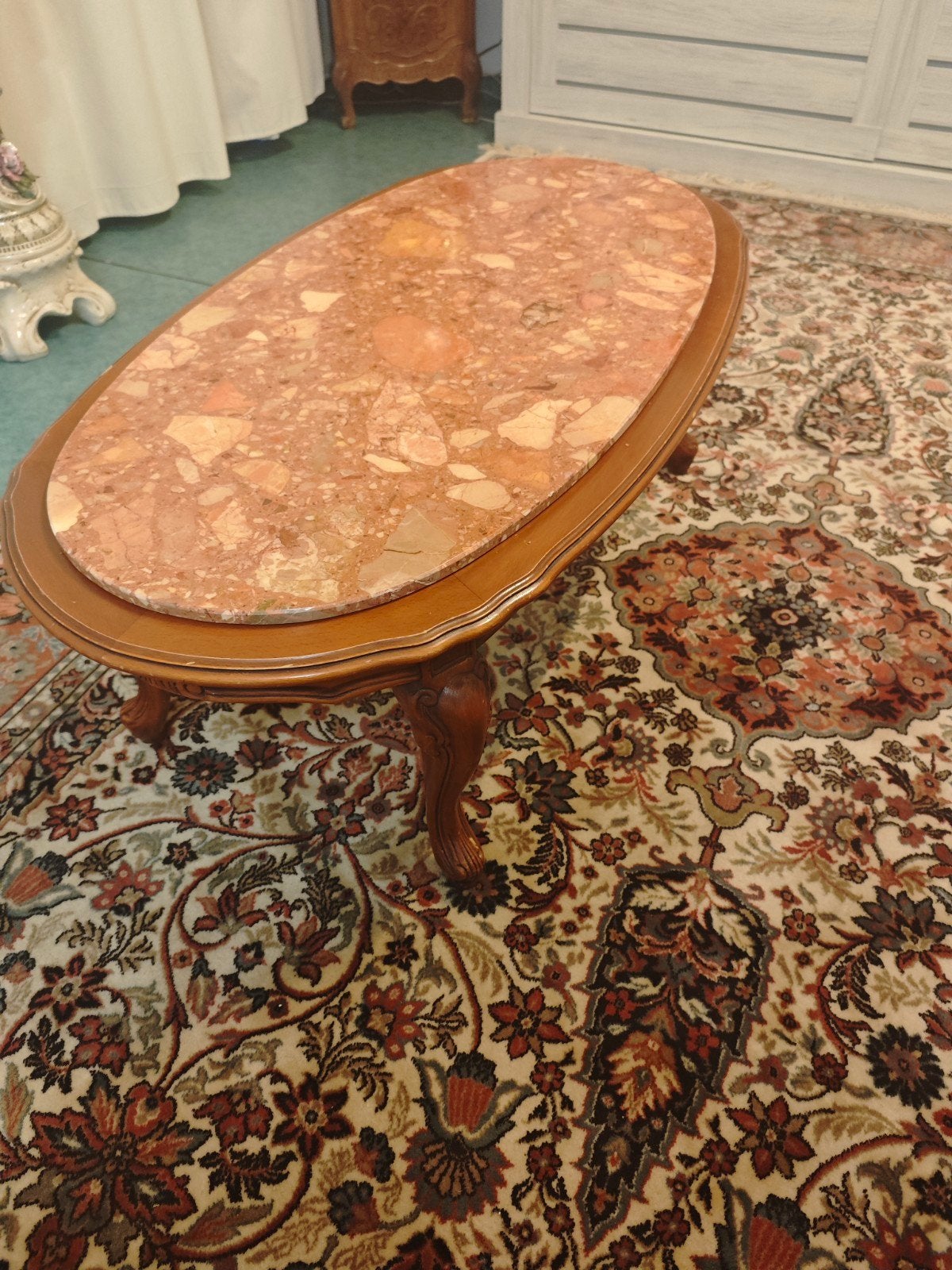 table basse marbre, Enlèvement