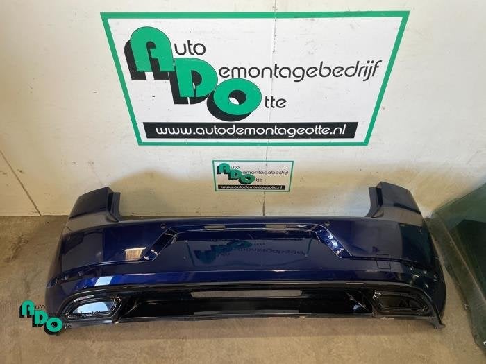 Achterbumper van een Volkswagen Golf (Golf 20-), Gebruikt, -, Volkswagen, -