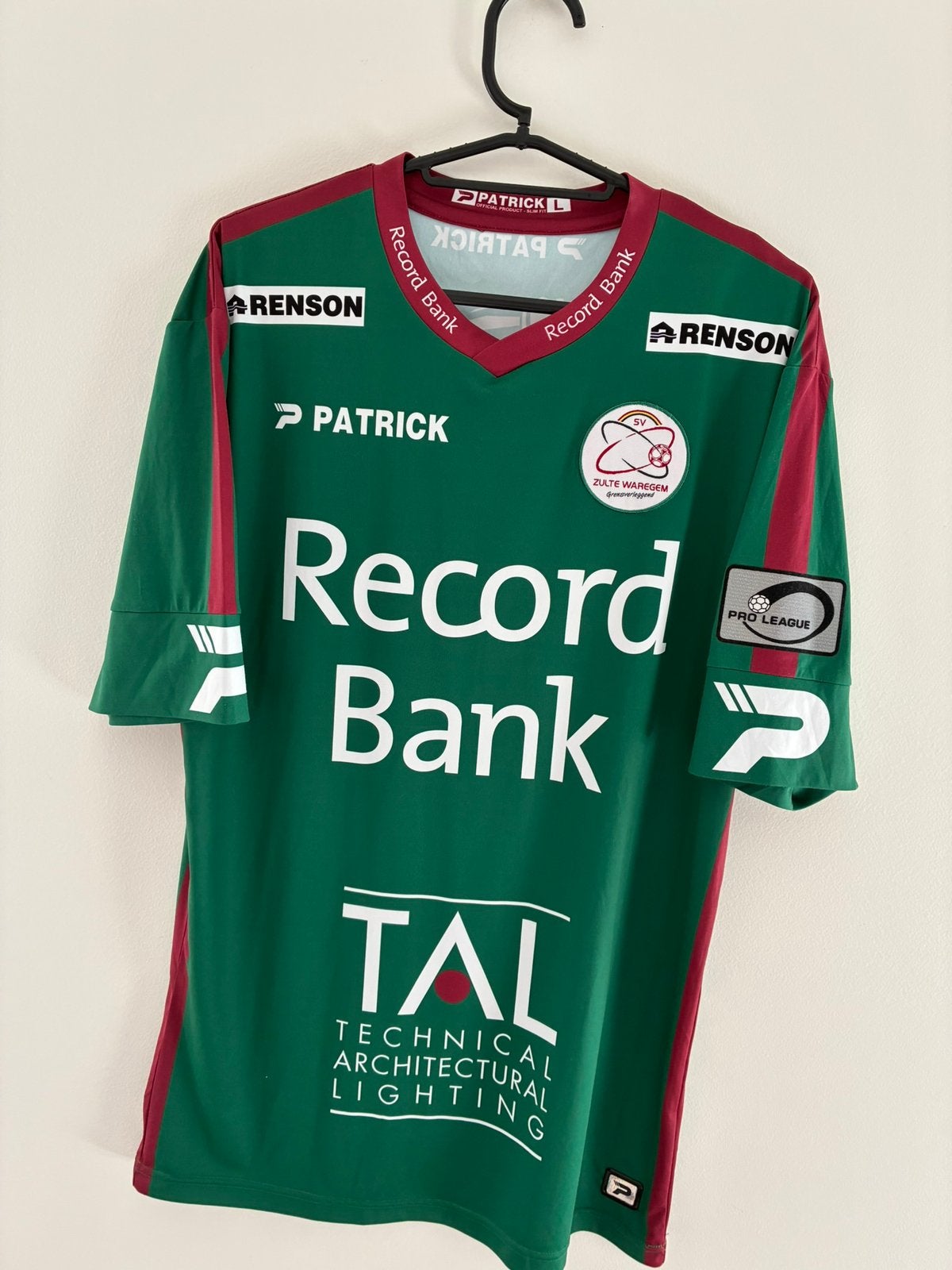 Maillot de football Matchworn de Zulte Waregem Madu taille L, Enlèvement ou Envoi, Comme neuf, Maillot
