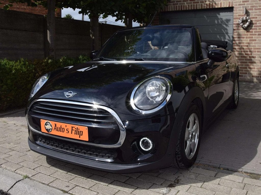 MINI Cabrio Cooper prachtige mini F57 met slechts 54000 km!, Auto's, 4 zetels, Stof, Gebruikt, Startonderbreker