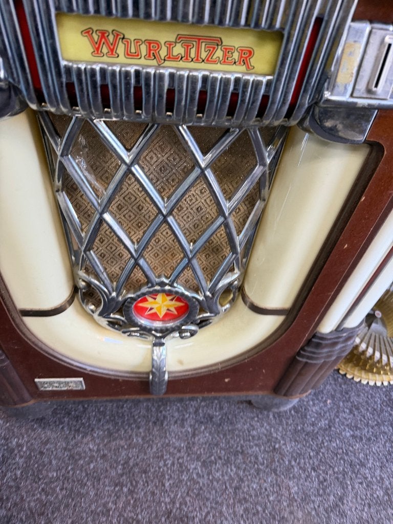 Wurlitzer 1015OMT U boog onder en 2 Zuilen Gezocht Gevraagd, Neuf, Avec singles, Enlèvement, Wurlitzer
