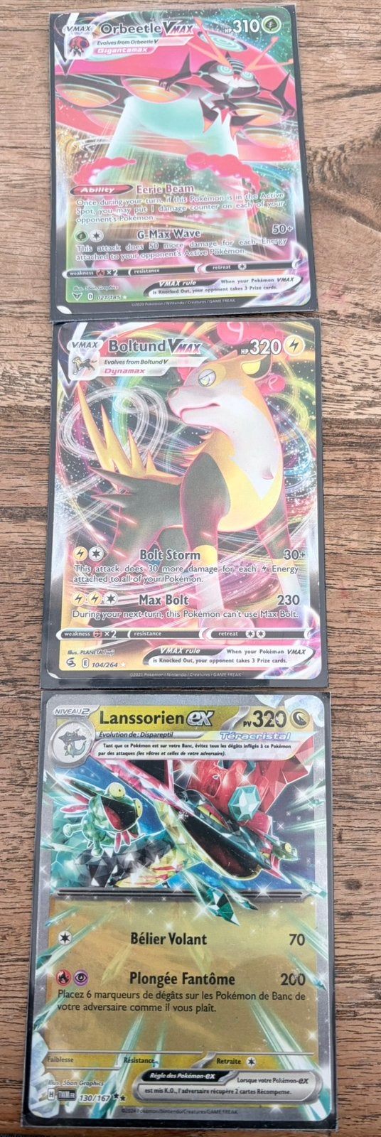 Pokemon, Enlèvement ou Envoi, Comme neuf, Plusieurs cartes, Foil