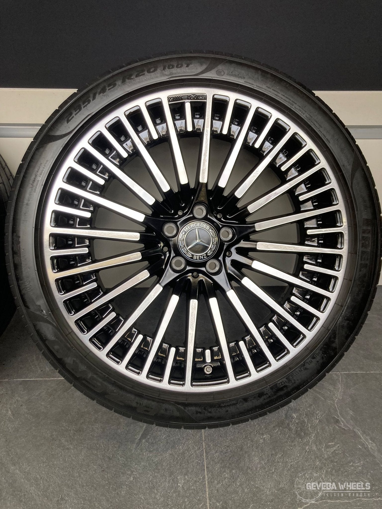 20” Originele Mercedes EQA H243 EQB X243 AMG velgen + banden, Pneus et Jantes, Véhicule de tourisme, Pneus été, -