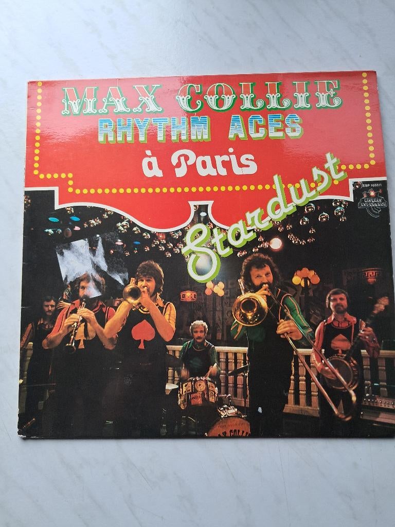 Max Collie Rhythm Aces : Á Paris (LP) jazz, Enlèvement ou Envoi, Jazz