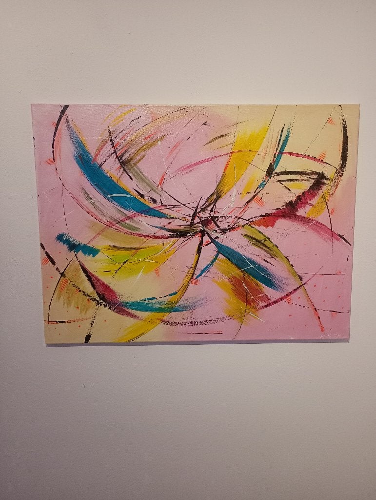 Abstracte schilderij, Enlèvement