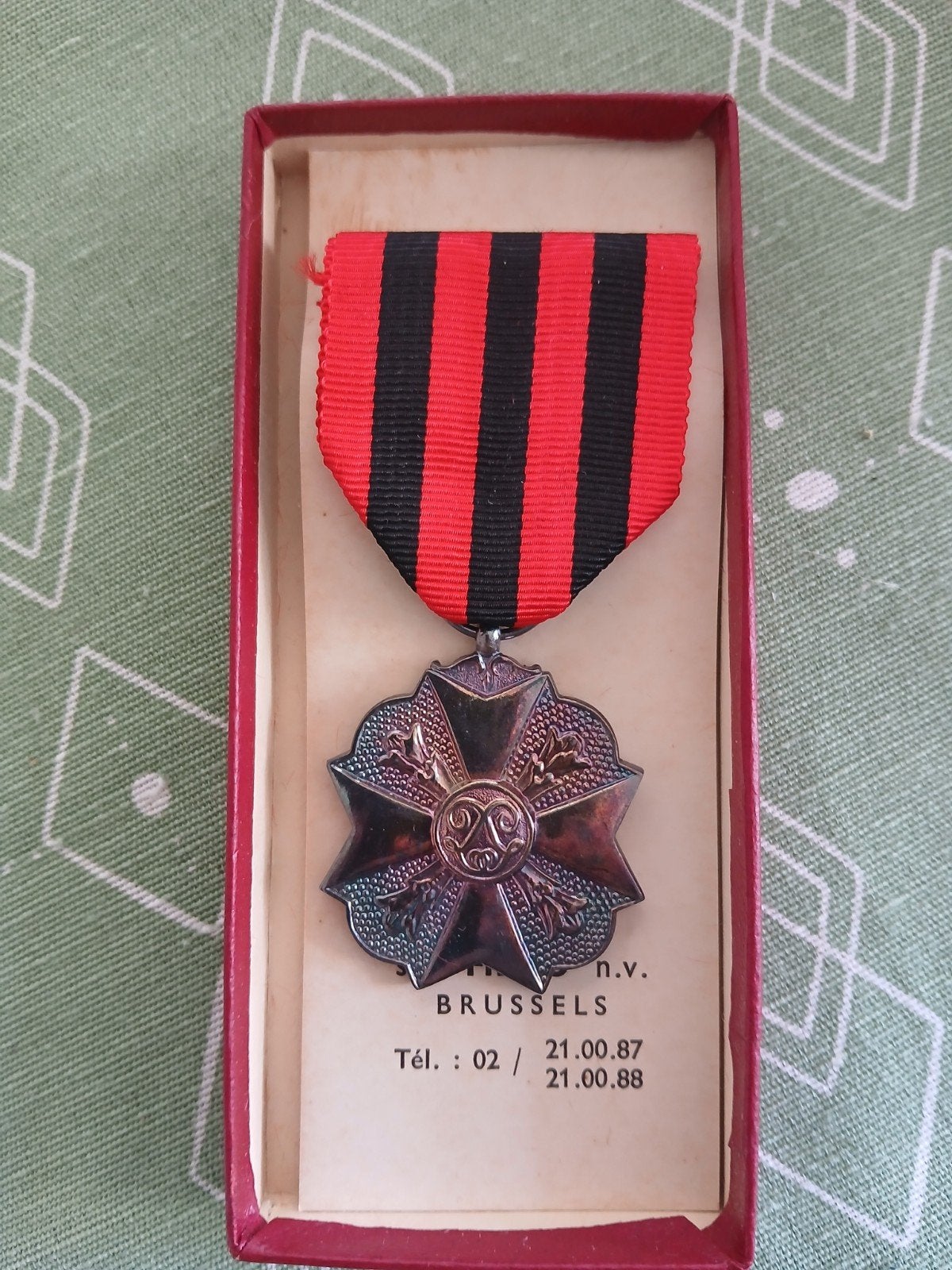 médaille civique belge, Collections, Objets militaires | Général, Enlèvement ou Envoi