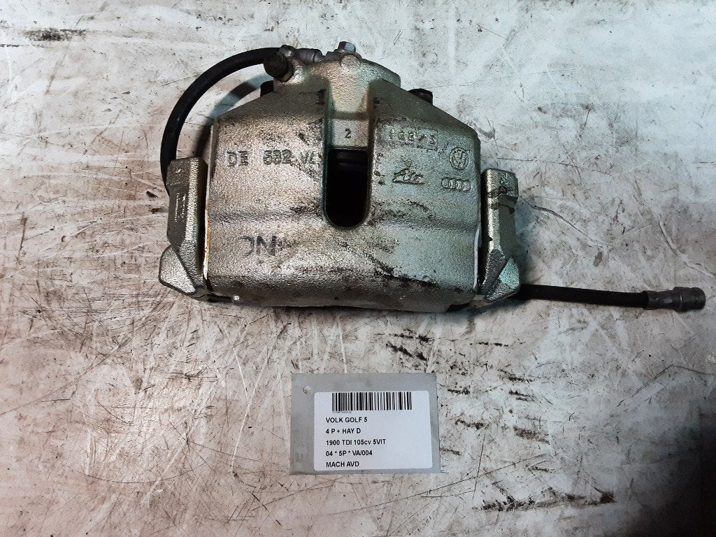 REMKLAUW RECHTS VOOR Volkswagen Golf V (1K1), Gebruikt, Volkswagen, Mevr. I. Hauben, Rue de l'Espoir 34 34
4030  GRIVEGNÉE, BE