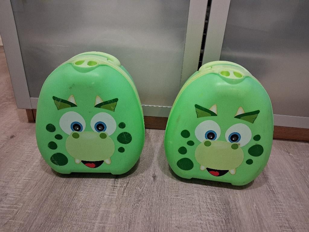 Draagbaar wc potje my carry potty dino / draak 17€/stuk, Ophalen of Verzenden, Gebruikt