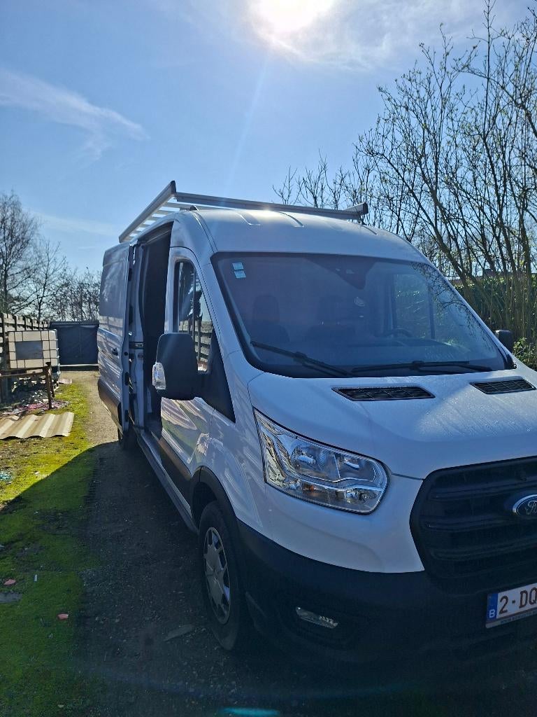Ford Transit 55.000 km BTW-vrij, Voorwielaandrijving, 4 deurs, Stof, Parkeersensor